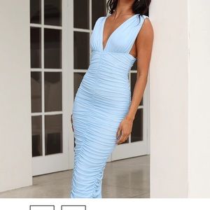 New hello molly just a liar midi dress